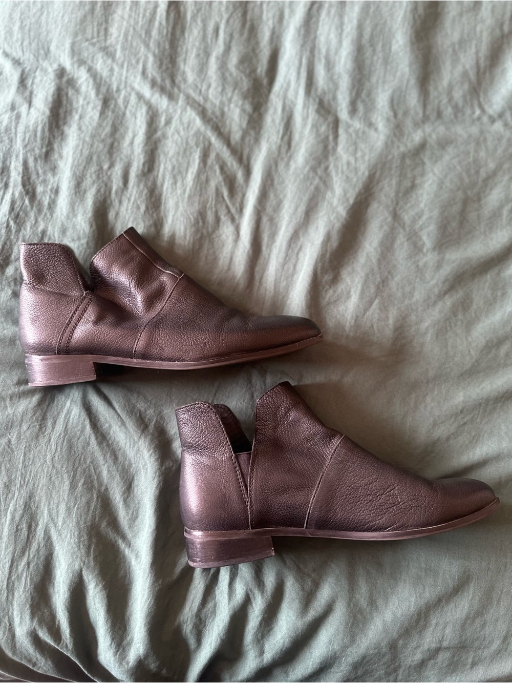 Lucky Brand Black Leather Ankle Booties - Picture 3 of 5